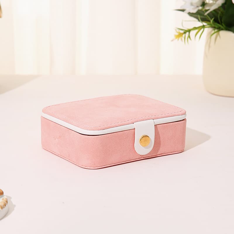ジュエリーボックス ジュエリー収納 シンプルミラー付きケース